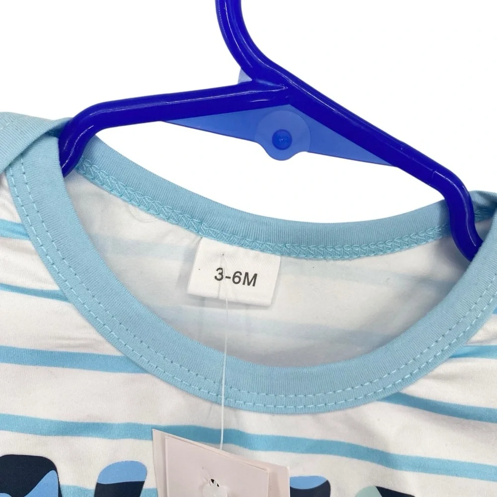 New To The Crew Infant Bodysuit Size 3-6 Months New Long Sleeve